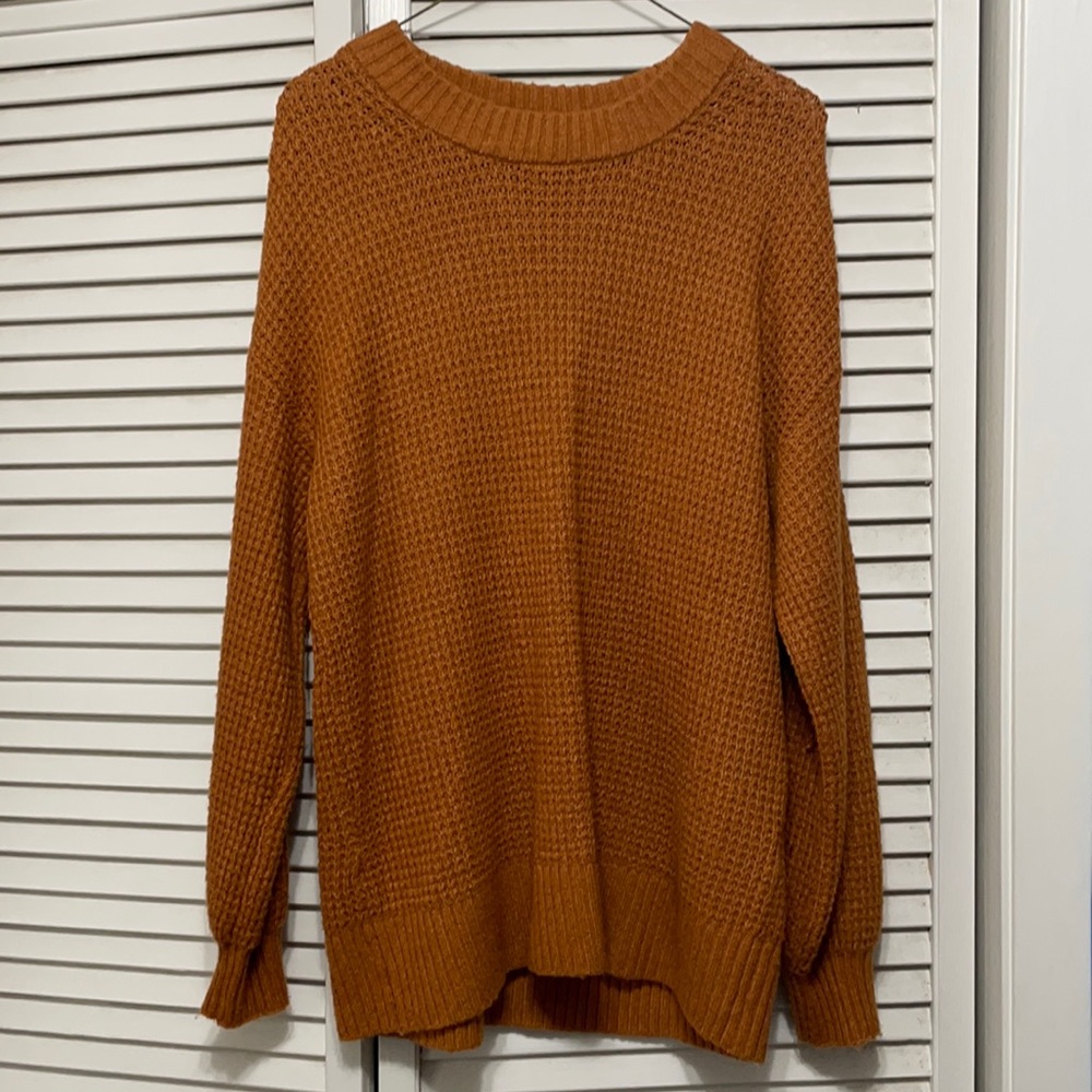 Rust American Eagle Knit Sweater